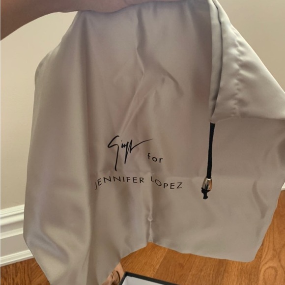 Giuseppe for JLO "Jen" laser cutout bootie in blush - Picture 6 of 10